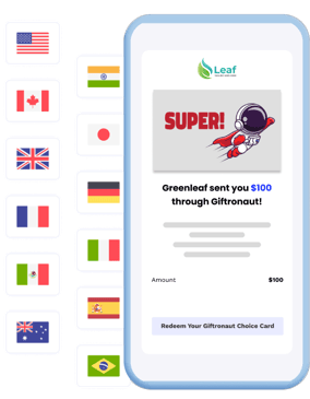 Giftronaut Choice Card Redemption