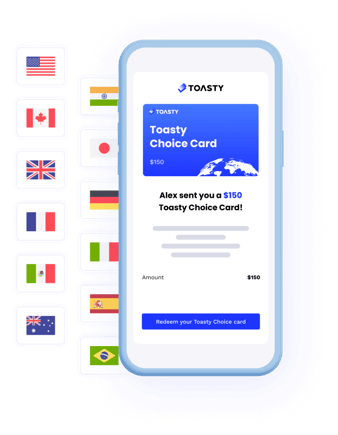 custom gift cards via Toasty