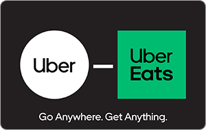 Uber holiday gift card