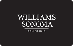 Williams sonoma gift card
