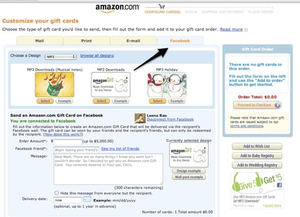 Amazon gift card