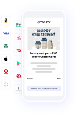 christmas design choice gift card