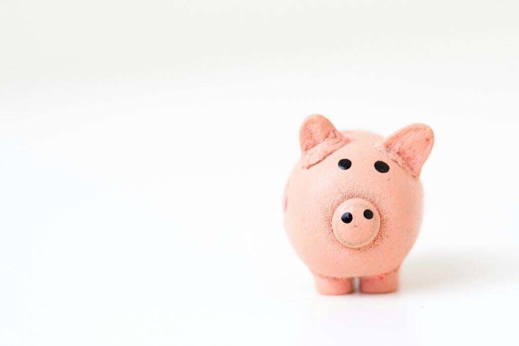 A piggybank, highlighting the savings available through Toasty