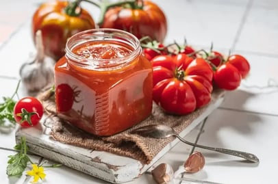Homemade tomato sauce
