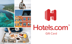 Hotels.com gift card