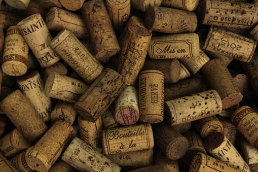 corks, which can be part of an artisanal wine making set