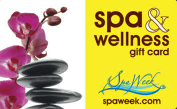 Spa and wellness gift card