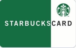 Virtual Starbucks gift card
