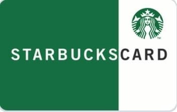 Starbucks gift card