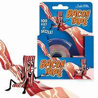 55 Funny gift ideas that will have you rolling on the floor 22 Novelty Bacon Products You Choose Air Freshener Tape Bandages Balm ...