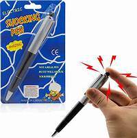 55 Funny gift ideas that will have you rolling on the floor 18 WYFCR Electric Shock Pen, Writing Black Plastic Ballpoint Shocking Pens ...