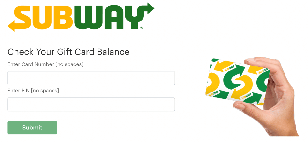 Subway Check In Subway Gift Cards: Where to Buy and How to Redeem