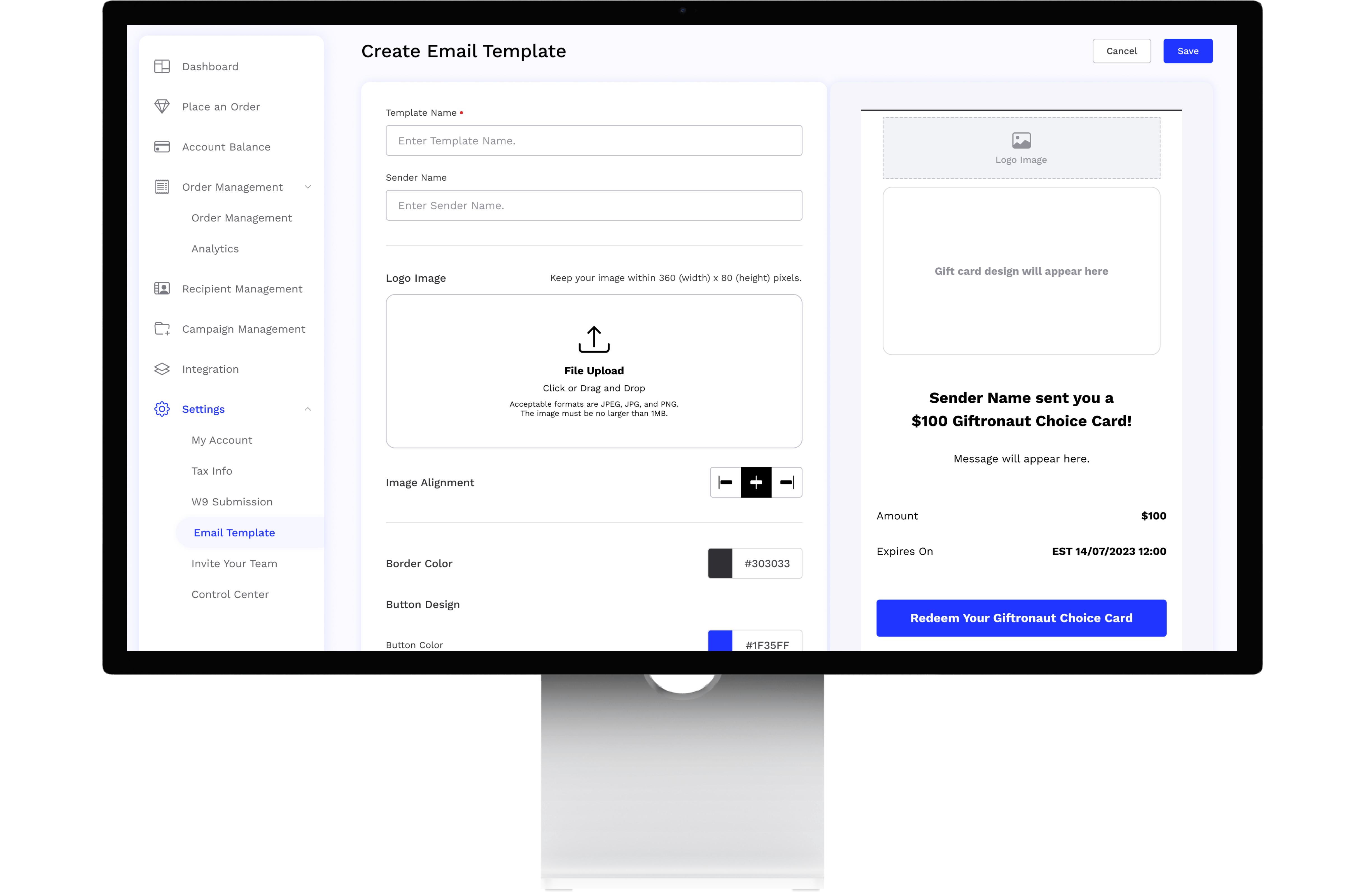 Template Customization