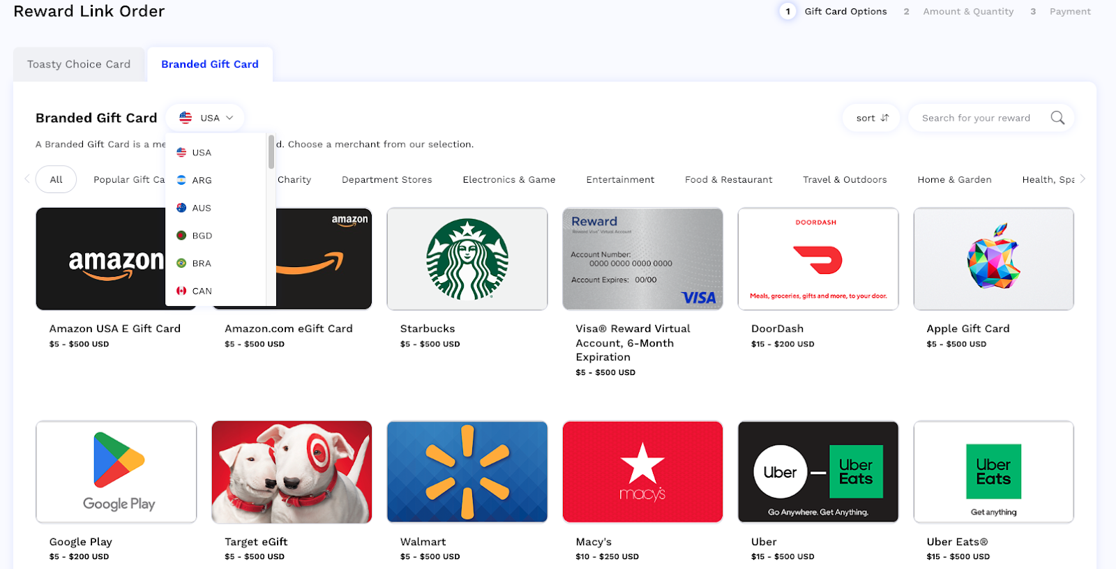 Toasty Download Reward Link Step 2