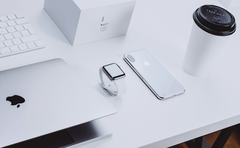 apple products on table