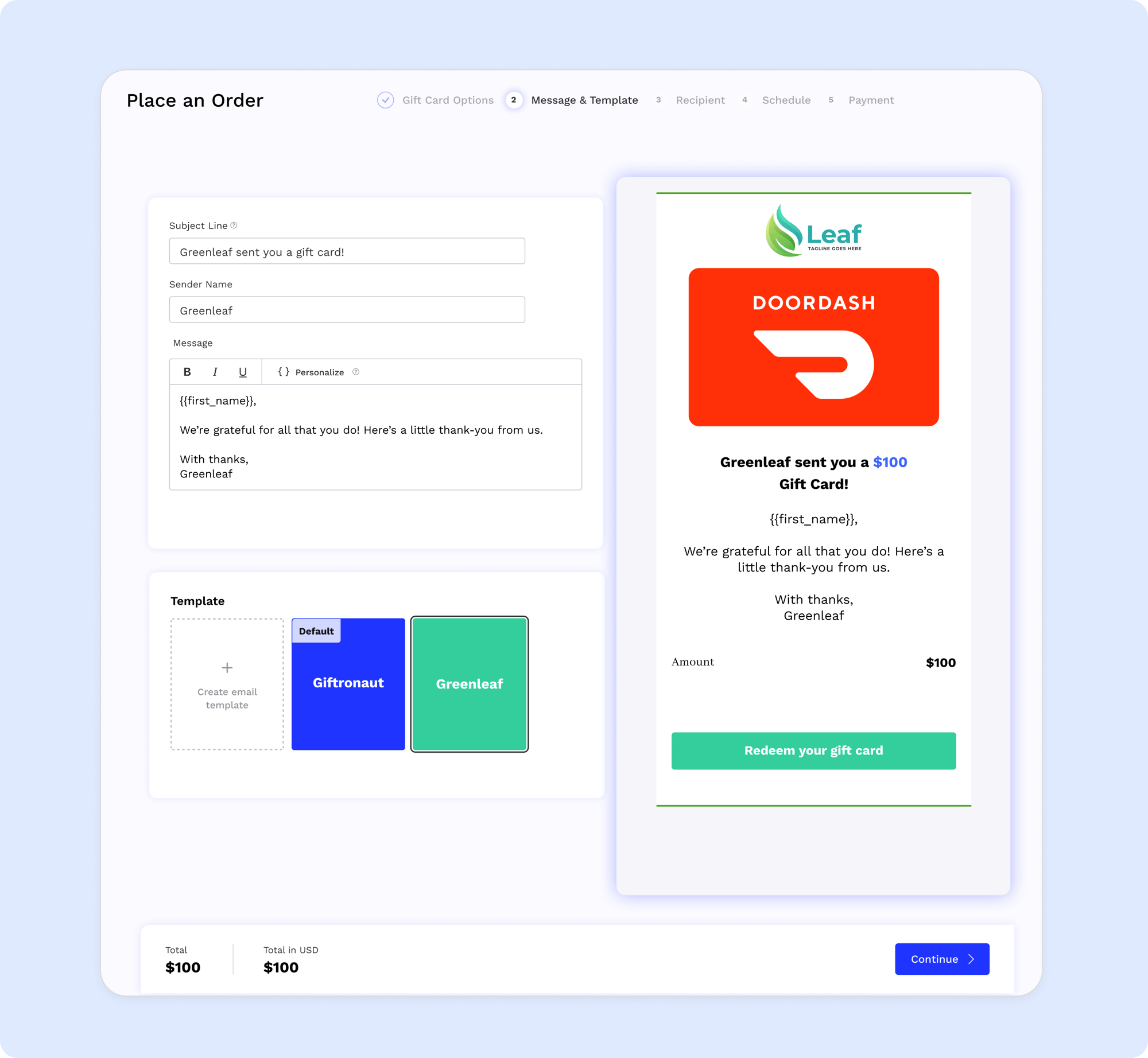 bulk doordash gift cards