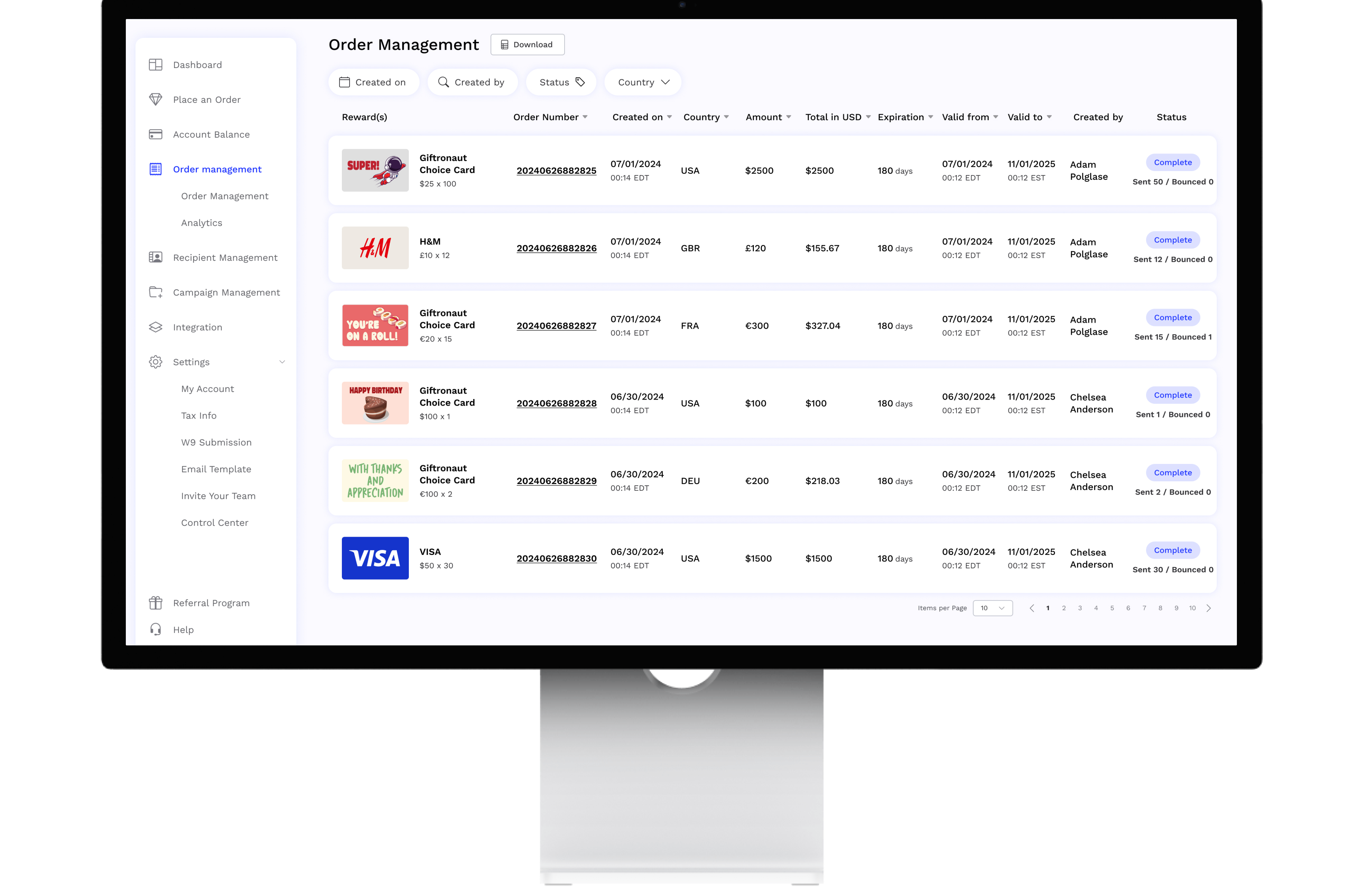 comprehensive reporting