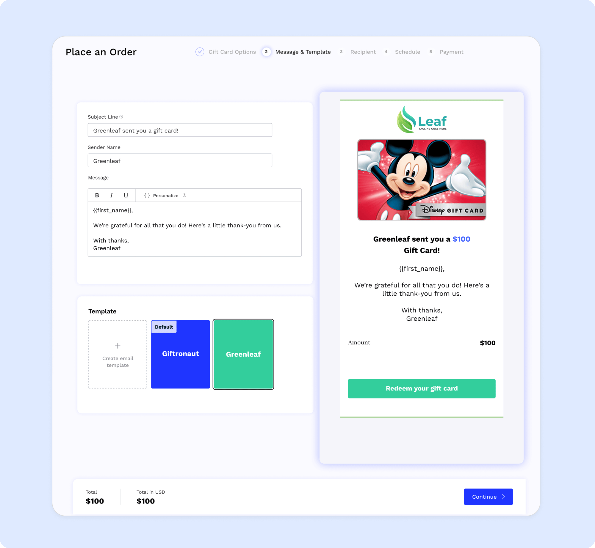 disney gift card bulk