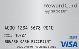 grocery Visa gift card