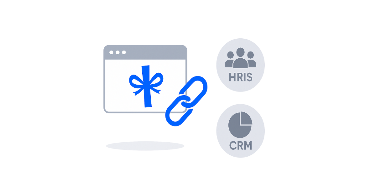 Why Reward Platform Integrations with HRIS and CRM Matter