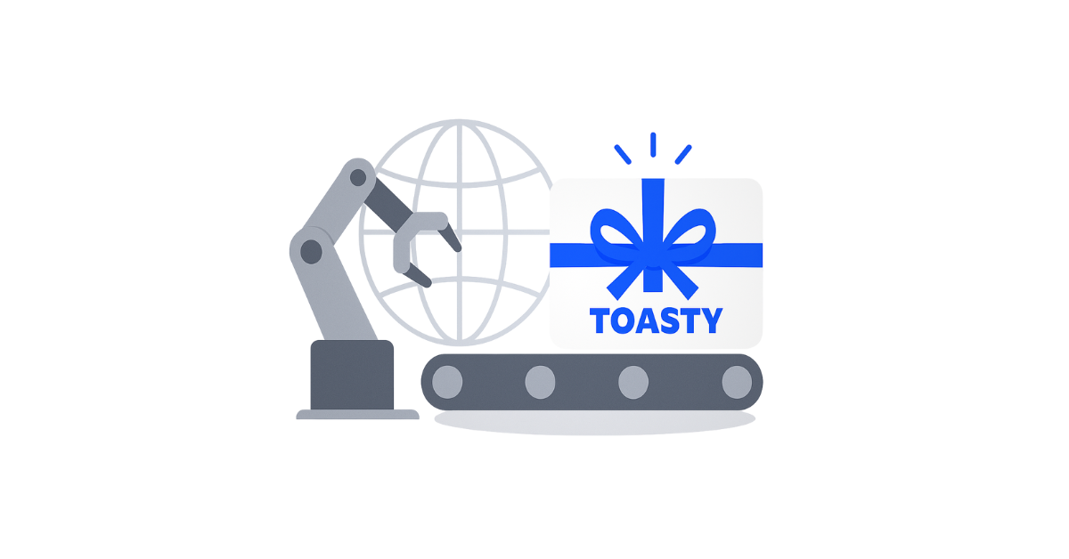 Gift Card Distribution: Scale Rewards with Toasty Card
