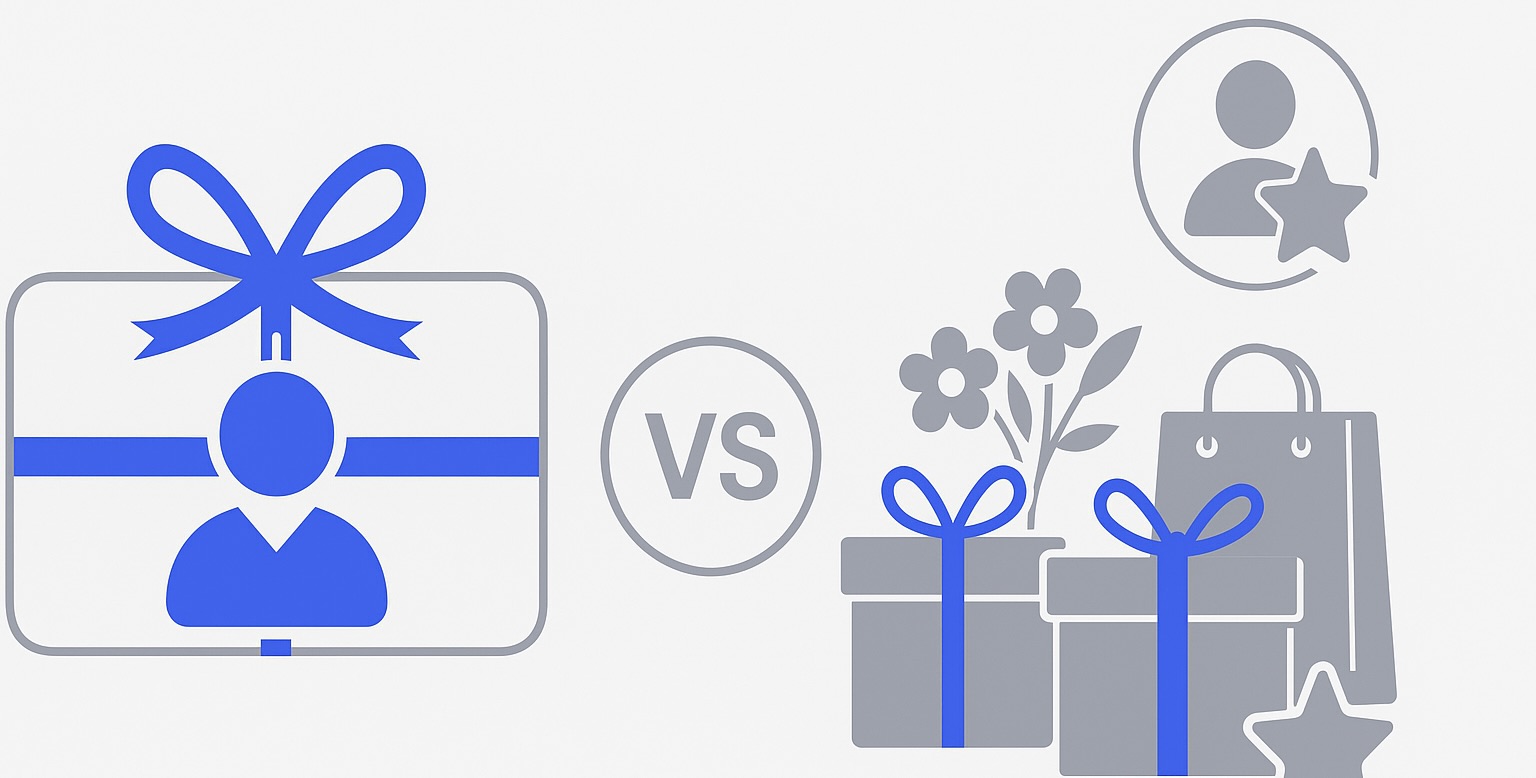 Corporate Gift Cards vs. Traditional Gifts: What Drives Engagement?