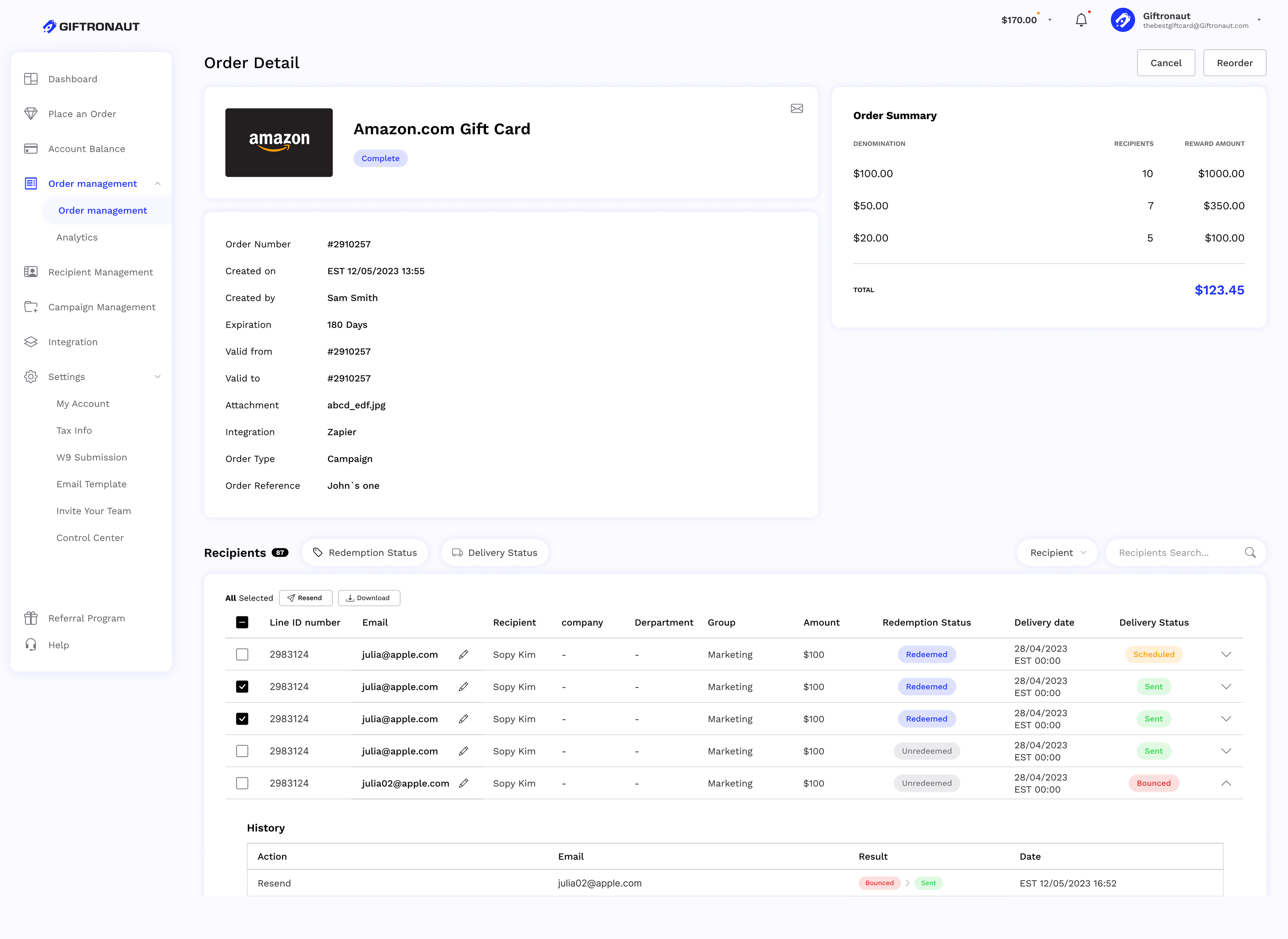 Detail - Branded Gift Card 3