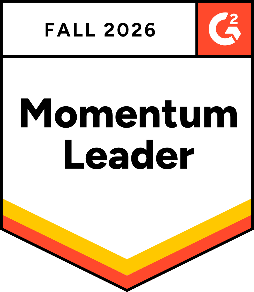 Momentum Leader G2 Badge Fall 2026