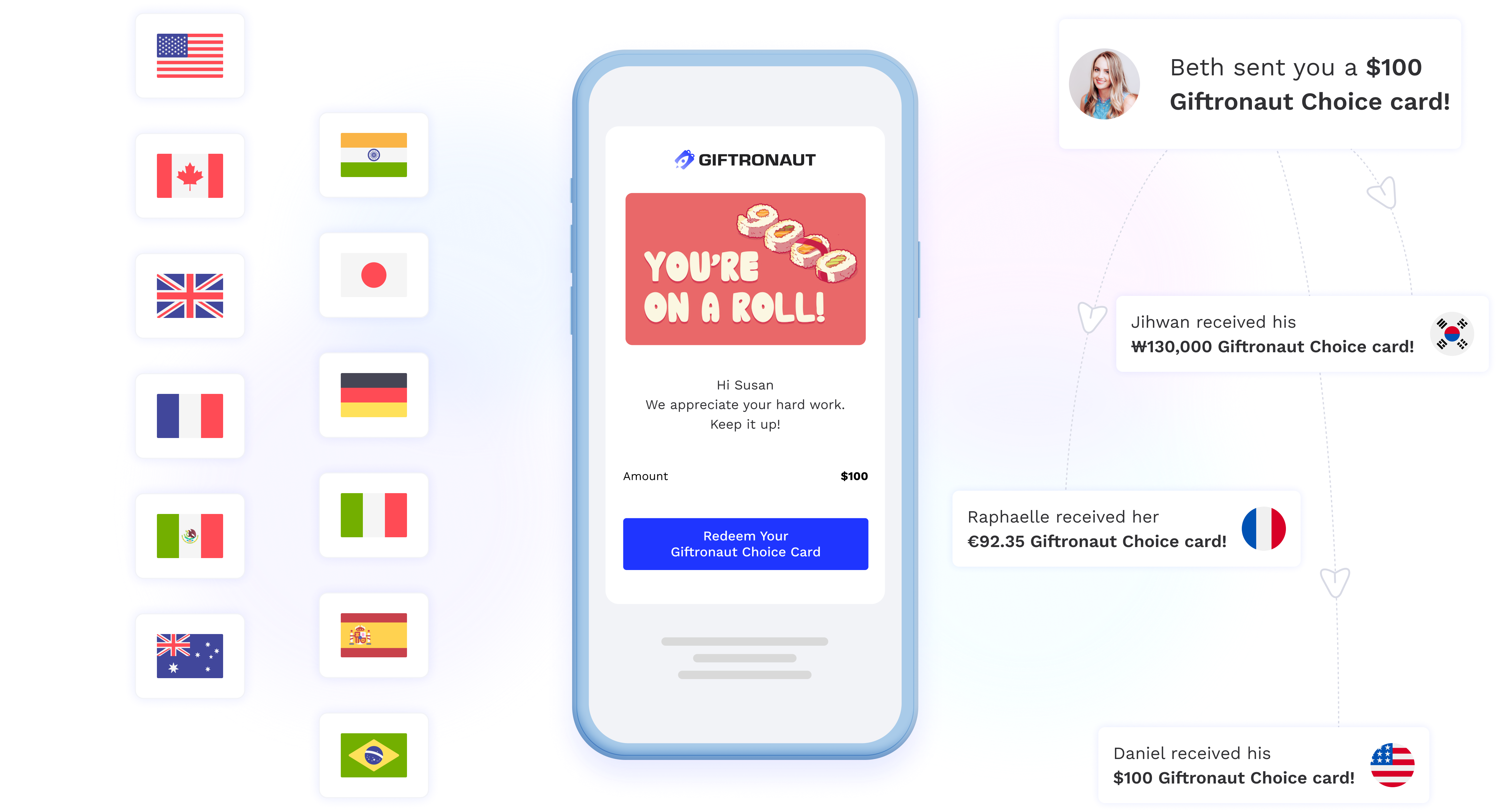 Giftronaut Choice Card