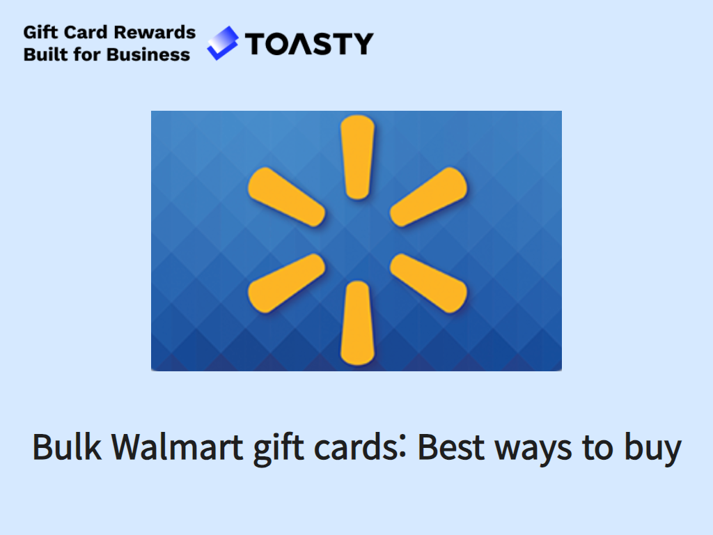 Buy Walmart Gift Cards┃Corporate Gift Card┃No Fees