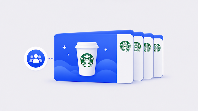 Send Bulk Starbucks Gift Cards Instantly With 0 Fees