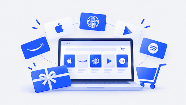 Top 6 Websites to Buy Gift Cards Online