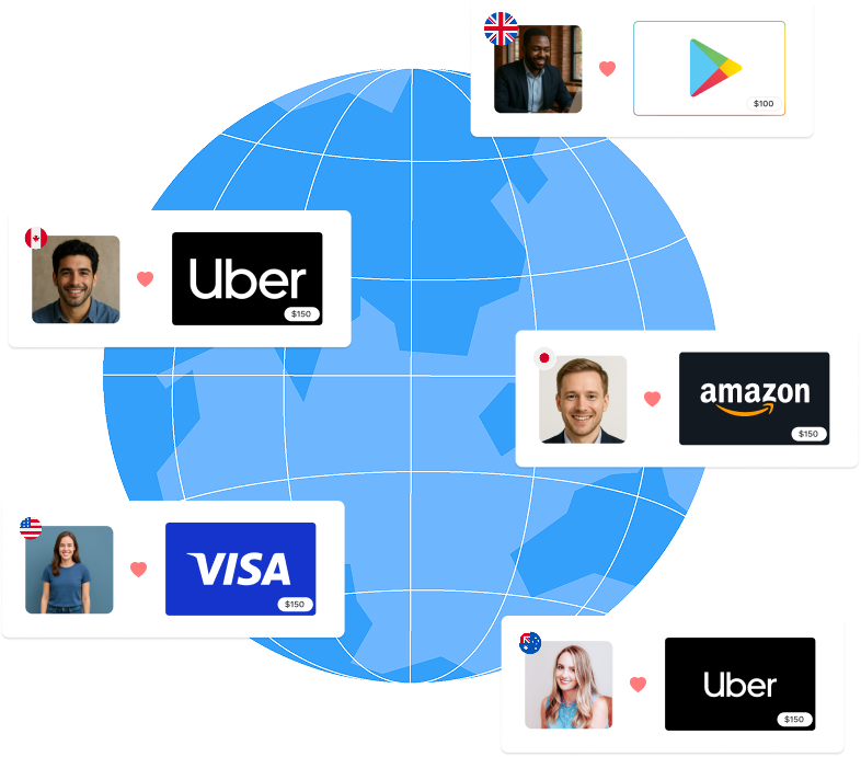 7 Best International Gift Cards for Worldwide Employee Incentives