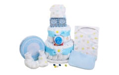 Baby shower diaper cake set